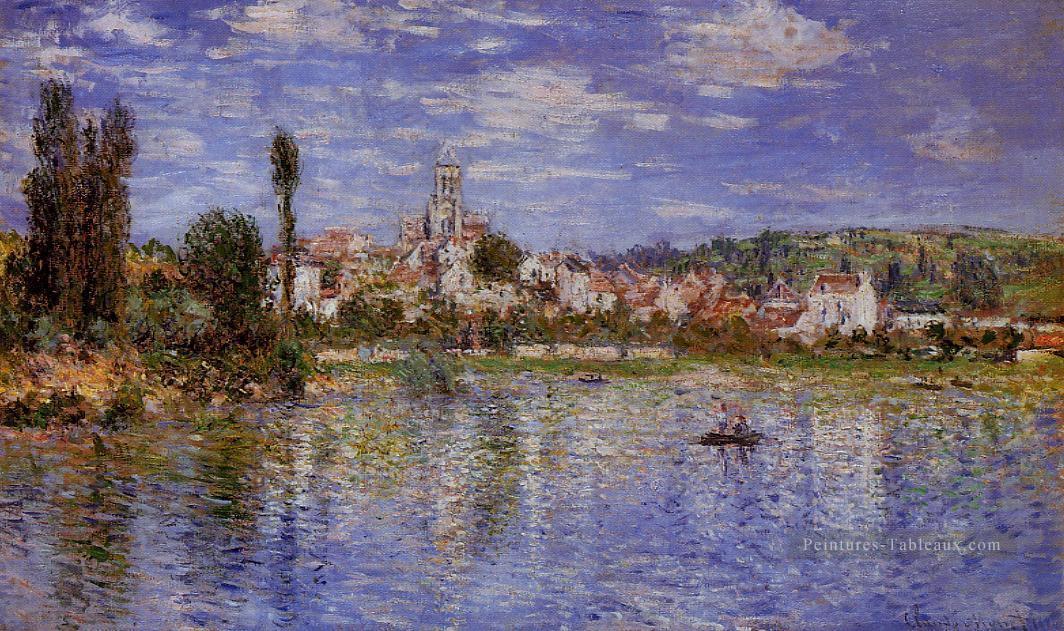 Vetheuil en été Claude Monet Peintures à l'huile